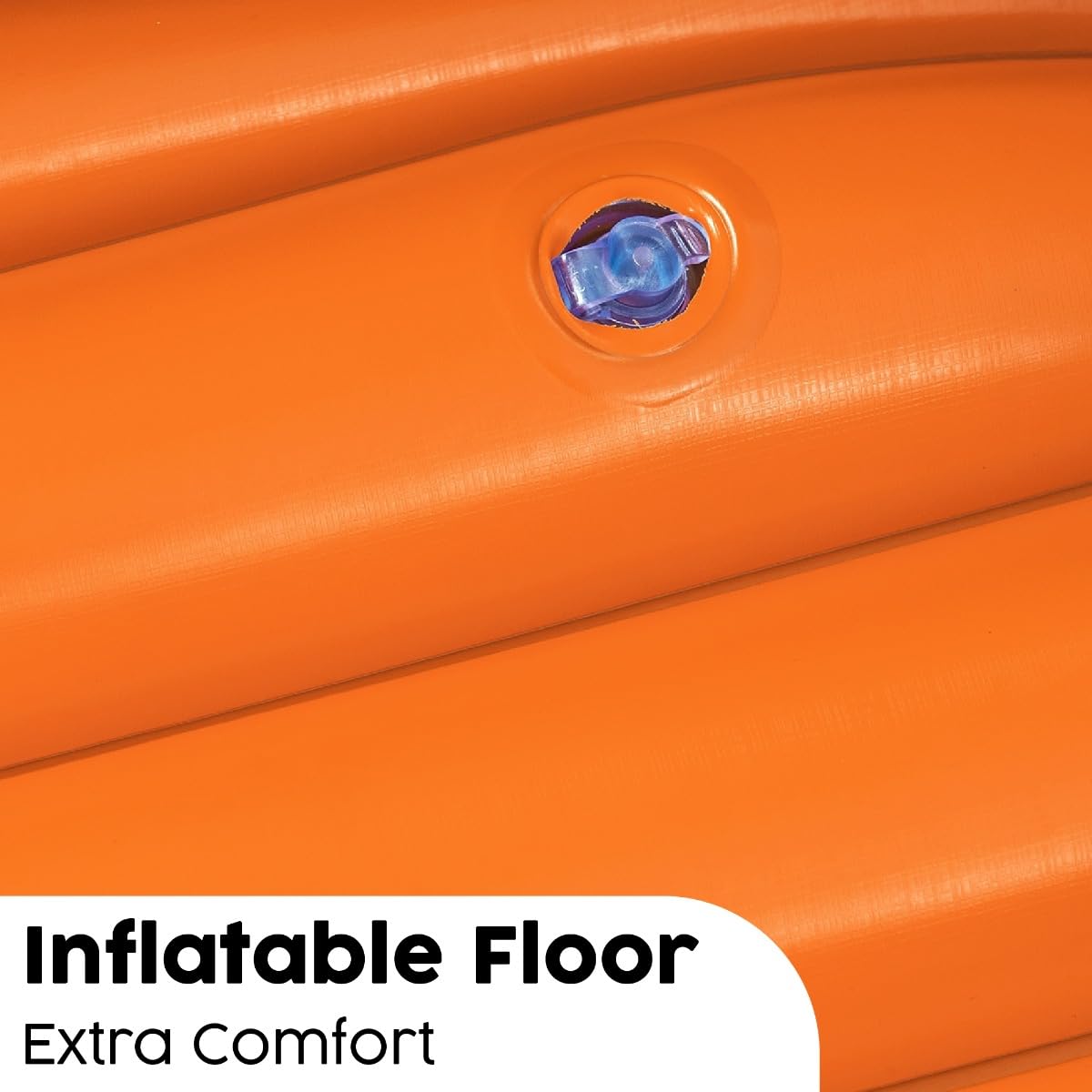 Bestway | Kondor Elite 2000 Raft Set, 6’5” X 42” / 1.96m x 106cm | Two-Man Inflatable Boat Perfect for Beach, Pool and Lake Adventures | Includes Oars & Pump