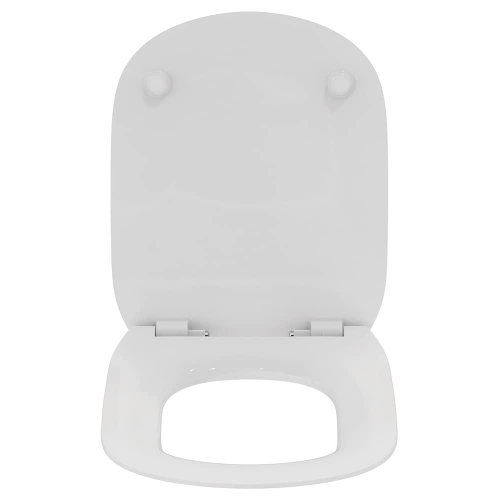 Ideal Standard - Tesi, Toilet seat Slim Soft Close Original, Toilet seat Cover, T352701, White