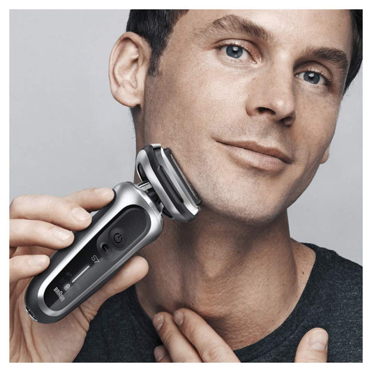 Braun Series 7 Electric Shaver ORIGINAL Replacement Head, Easily Attach Your New Shaver Head, Compatible With New Generation Series 7 Shavers, 73S, Silver