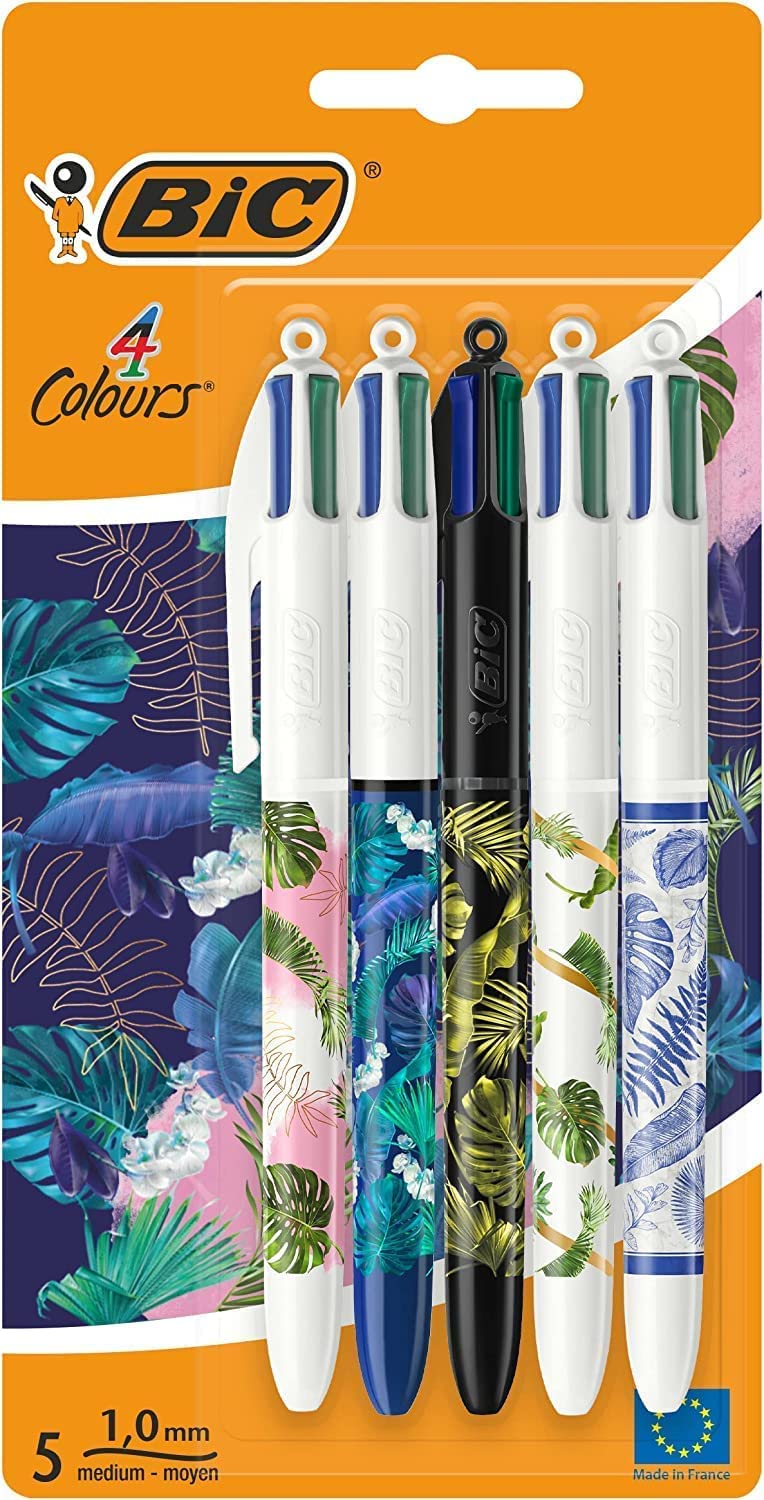 Bic 4 Colours Ballpoint Pens