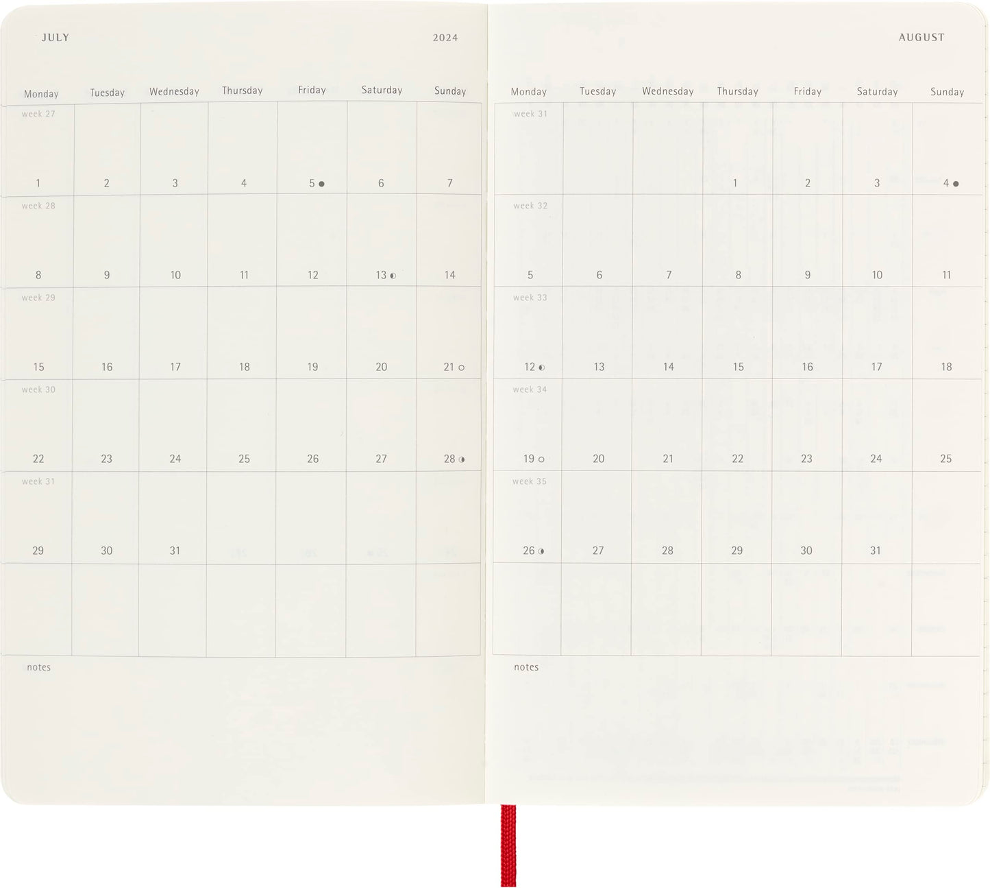 Moleskine Agenda 2024