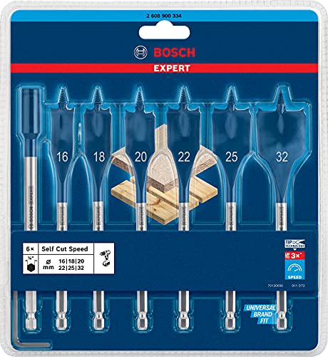 Bosch Professional 1x Expert SelfCut Speed Flachfräsbohrer
