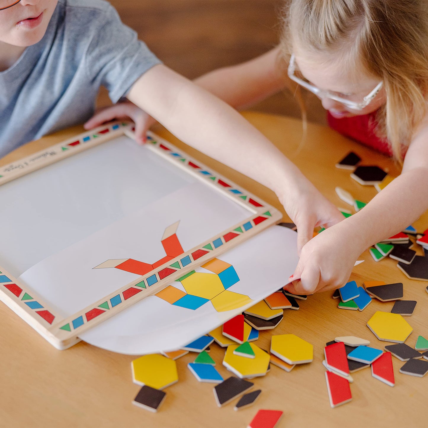 Melissa & Doug magnetisches Musterblockset