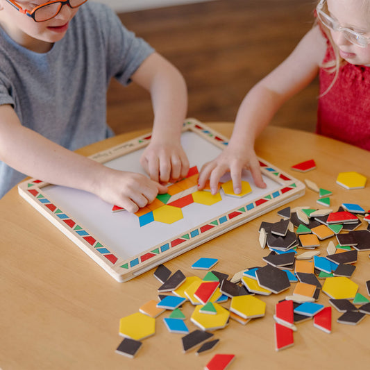 Melissa & Doug magnetisches Musterblockset