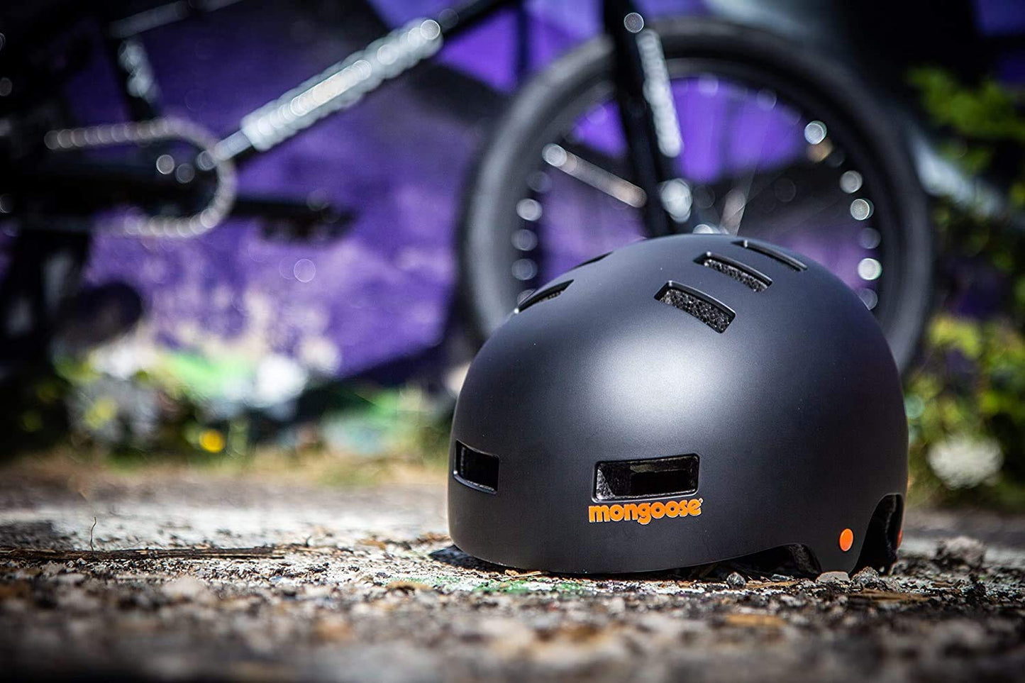 Mongoose Urban Hardshell Youth/Adult Helmet for Scooter, BMX, Cycling and Skateboarding
