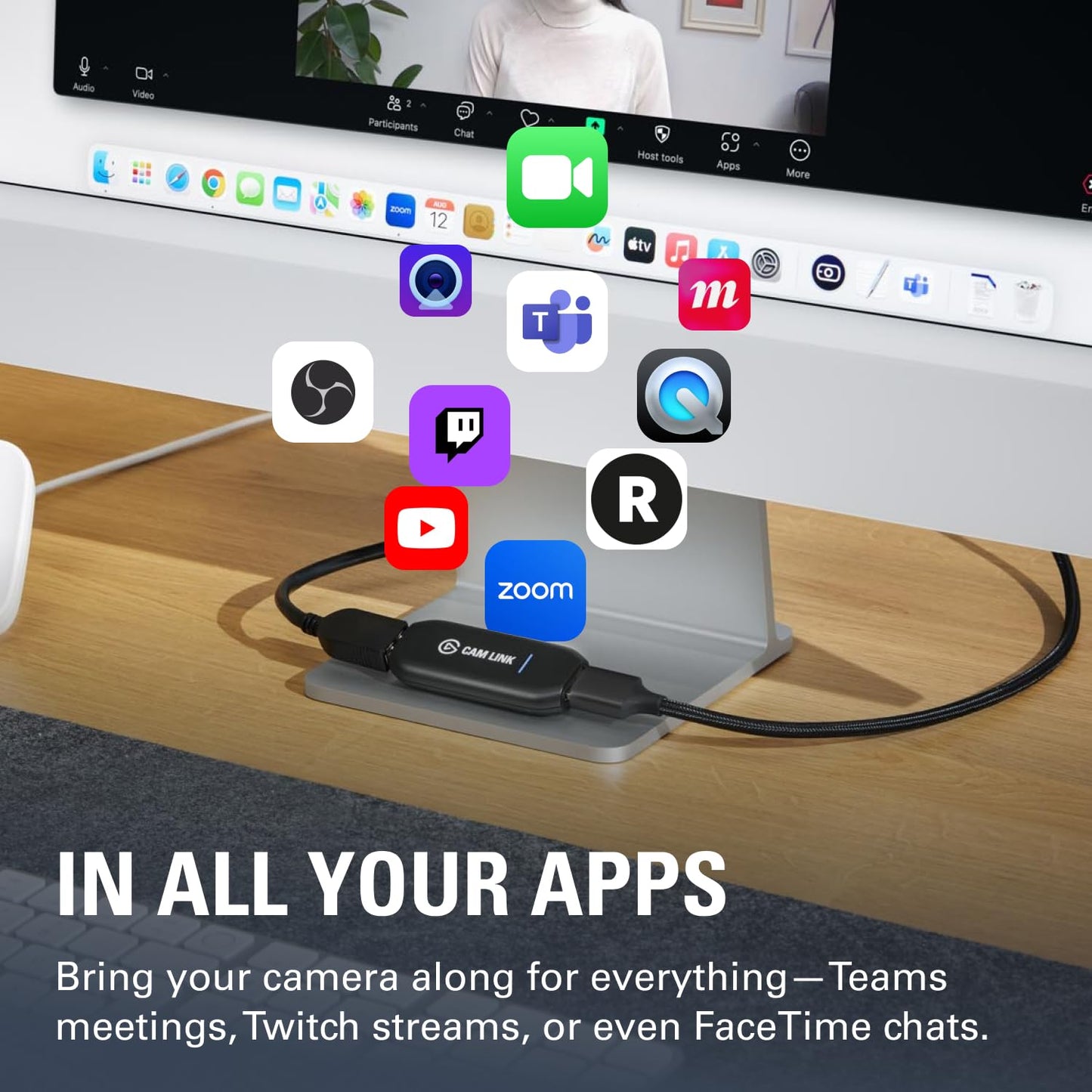 Elgato Cam Link broadcast live and record
