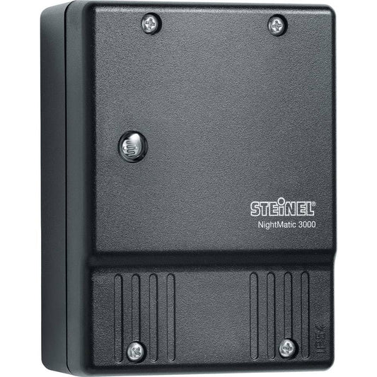 Steinel Nightmatic 3000 Vario, twilight switch, white, energy efficient, IP54, for outdoor, wall mounting