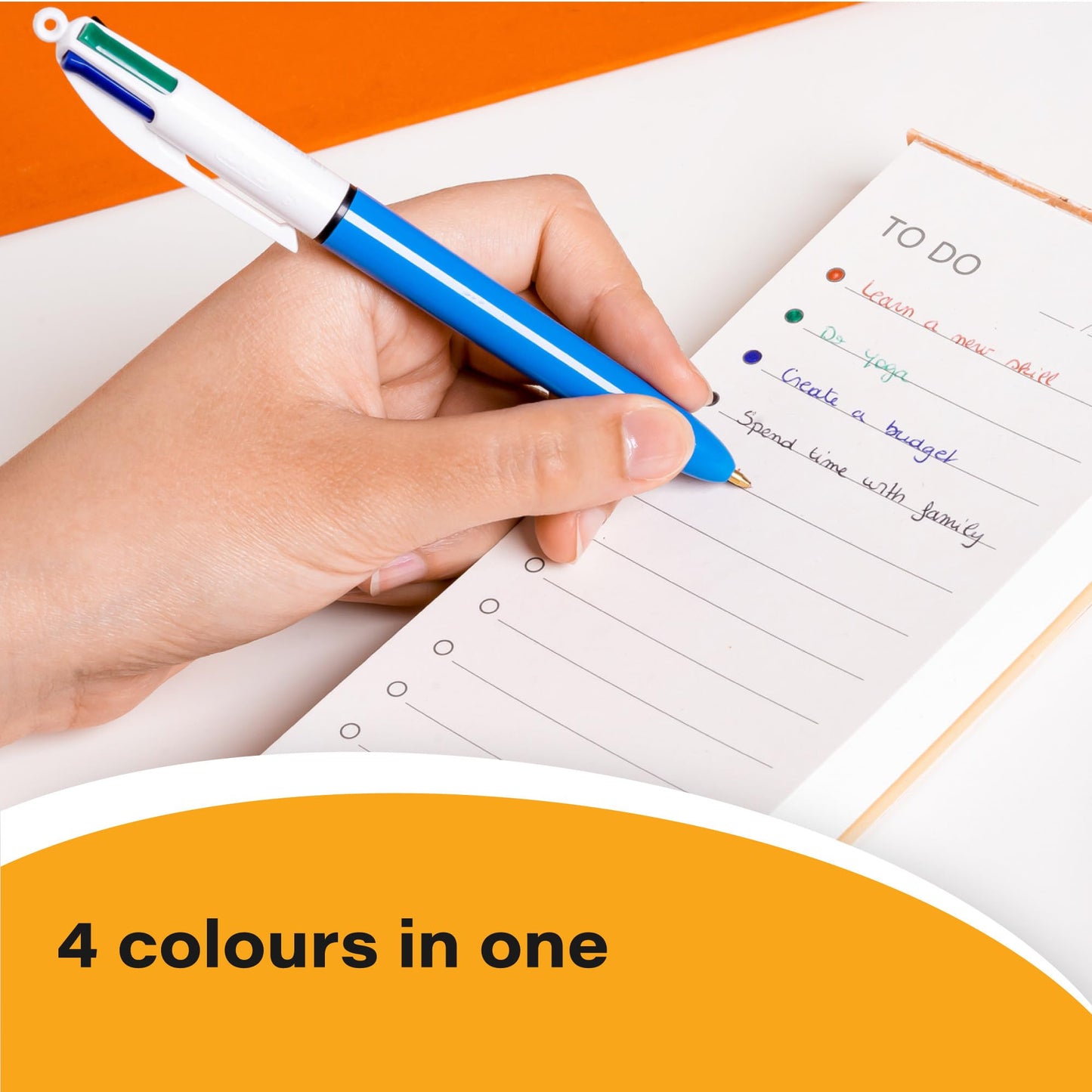 Bic 4 Colours Ballpoint Pens