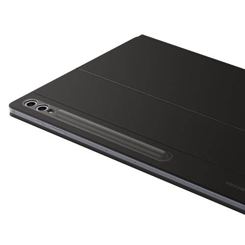Samsung Galaxy Official AI Book Cover Keyboard with Trackpad for Galaxy Tab S10 Ultra, S9 Ultra, Black