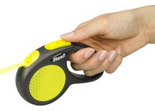 Flexi Neon Tape Green 5m Retractable Dog Leash/Lead for Dogs