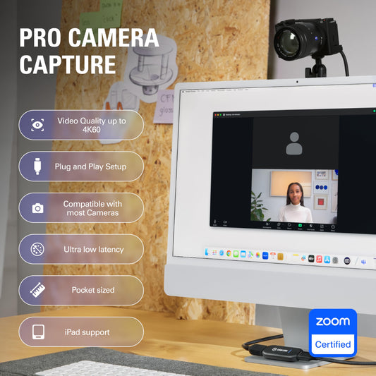 Elgato Cam Link broadcast live and record