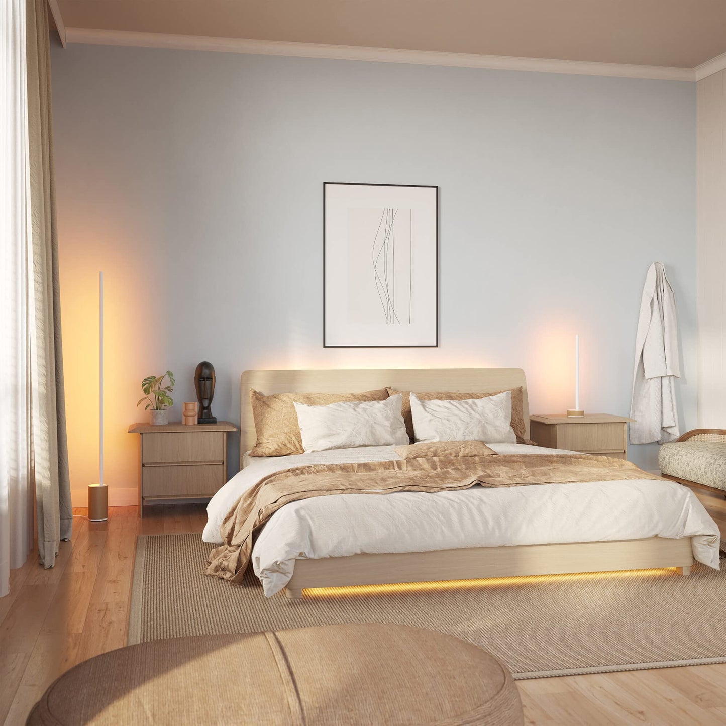 Philips Hue White & Color Ambiance Gradient Signe LED Stehleuchte