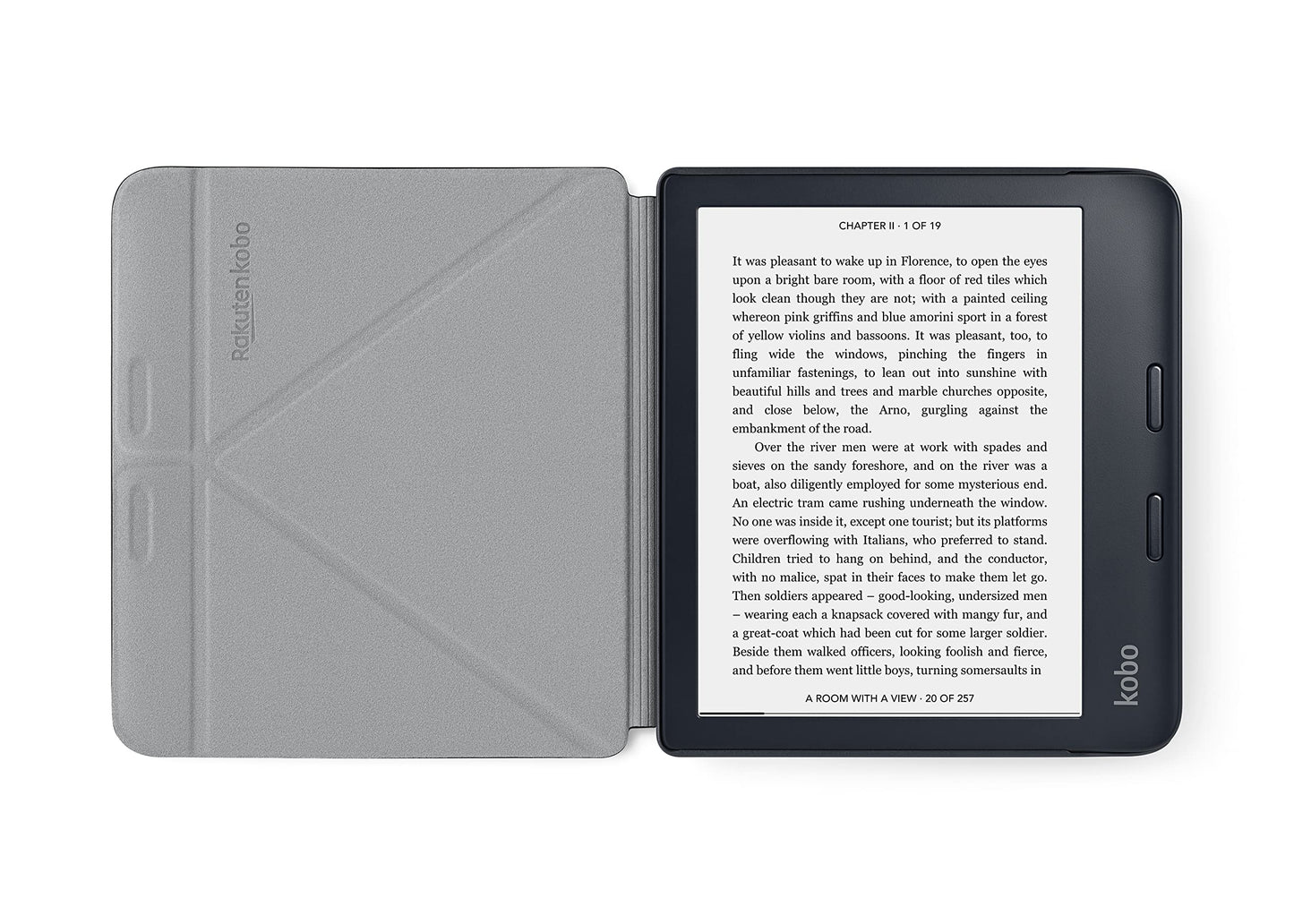 Kobo Libra 2 SleepCover Case | Sleep/Wake Technology | Built-in 2-Way Stand | Vegan Leather | Compatible with 7โ Kobo Libra 2 eReader