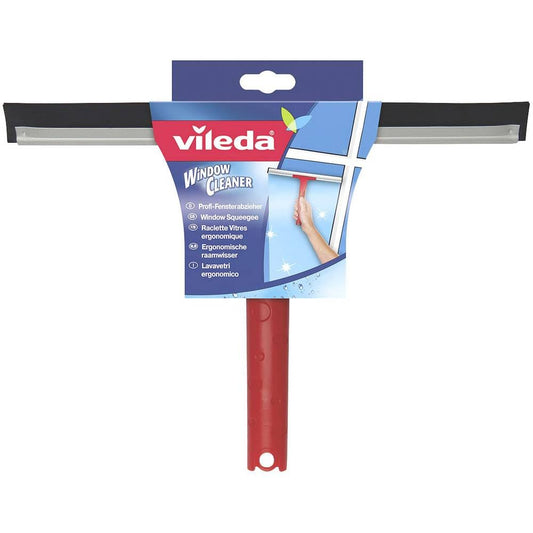 Vileda 123402 professional window wiper squeegee – provides streak-free windows and other smooth surfaces with its rubber lip