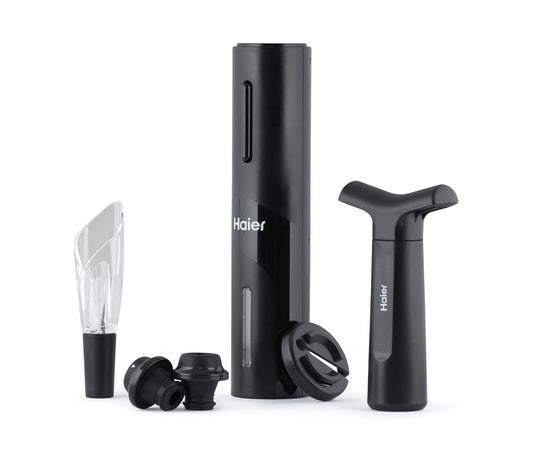 Haier Wine Aerator Pourer And Wine Bottle Stopper Set, Includes Tulip Wine Aerator Pourer, Wine Bottle Stopper, Premium Quality