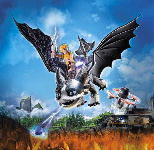 Playmobil Dragons 71081 The Nine Realms Thunder and Tom