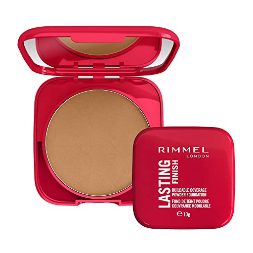 Rimmel London Lasting Finish Compact Foundation, 010 Latte, 7g