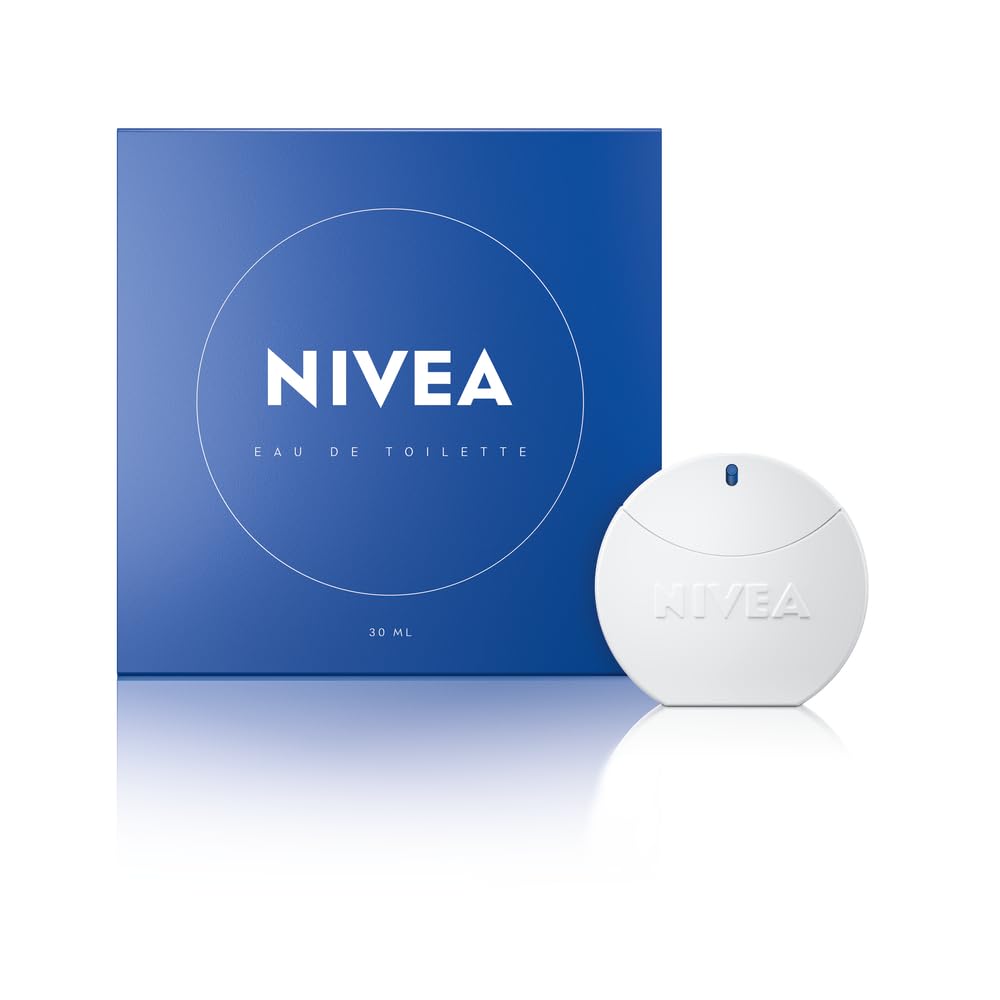 Nivea Creme Eau de Toilette (30 ml), EDT With Iconic Cream Scent, Elegant Perfume Bottle and Jewellery Box