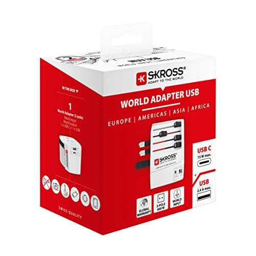 SKROSS - Muv Usb (A/C) - Adapter Multicolor One Size