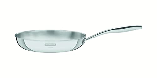 Tramontina Grano Frying Pan Stainless Steel for Induction, Electric, Gas and Ceramic Glass Hobs