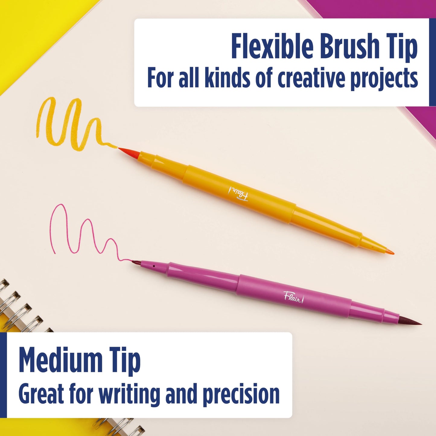 Paper Mate Flair DUAL Felt Tip Pens