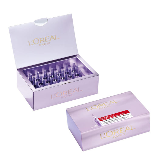 L'Oréal Paris Hyaluronic Ampoules, Revitalift Filler, Anti-Ageing Face Care, 7-Day Treatment, with Hyaluronic Acid, 7 x 1.3 ml