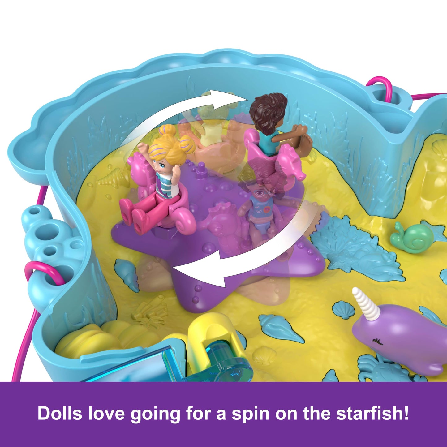 Polly Pocket Toy Figure Playset
