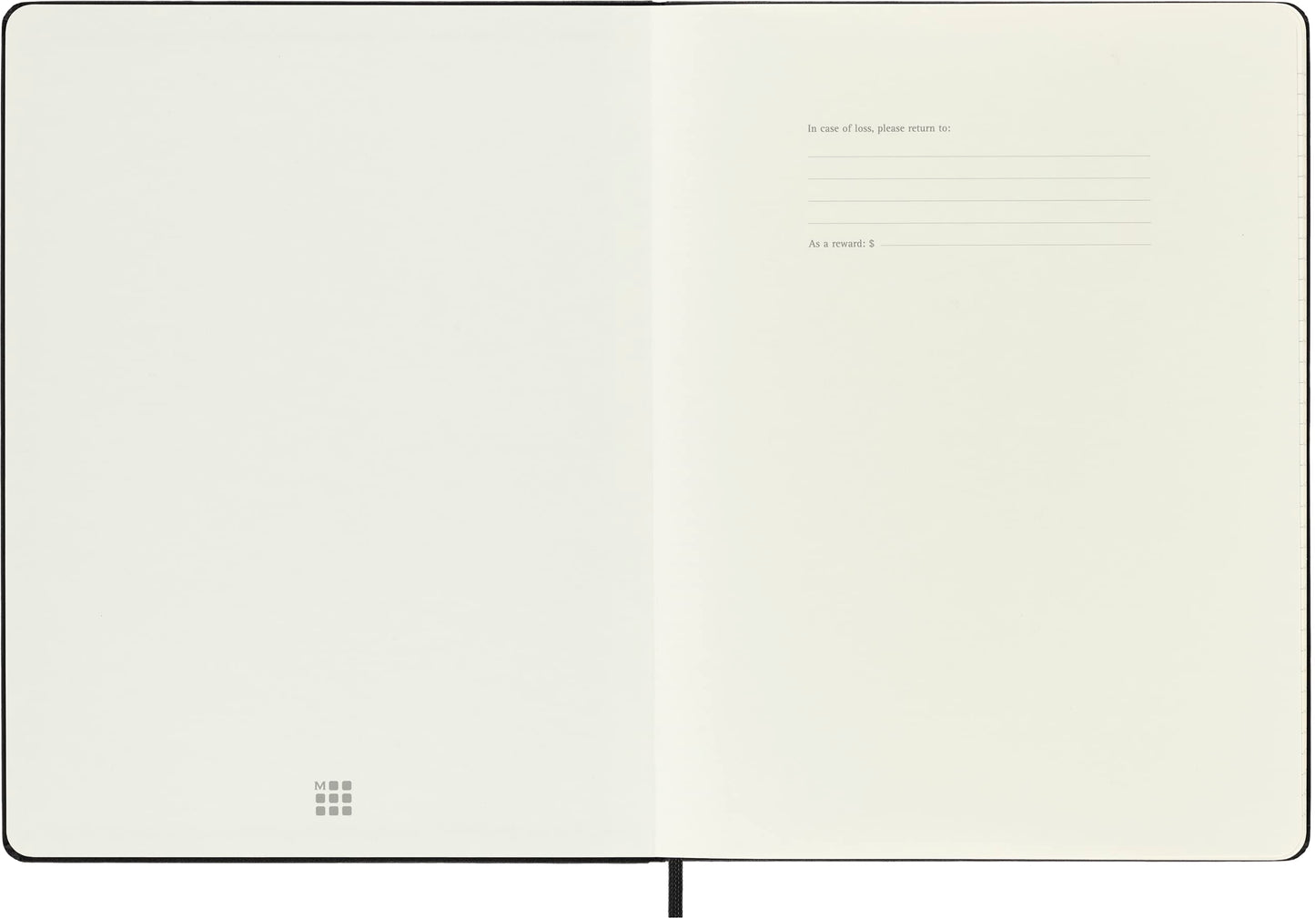 Moleskine Wochenkalender mit Platz für Notizen 12 Monate 2024, Agenda 2024, Hardcover und elastischem Verschluss