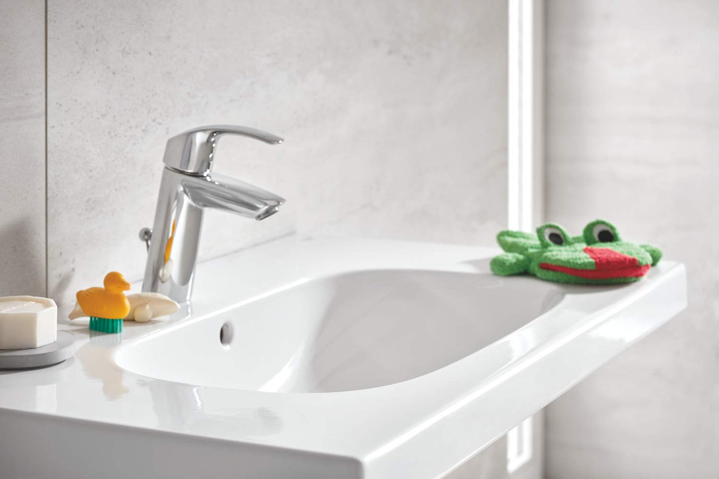 GROHE 33265002 | Eurosmart Basin Tap | S | Pop-Up Waste