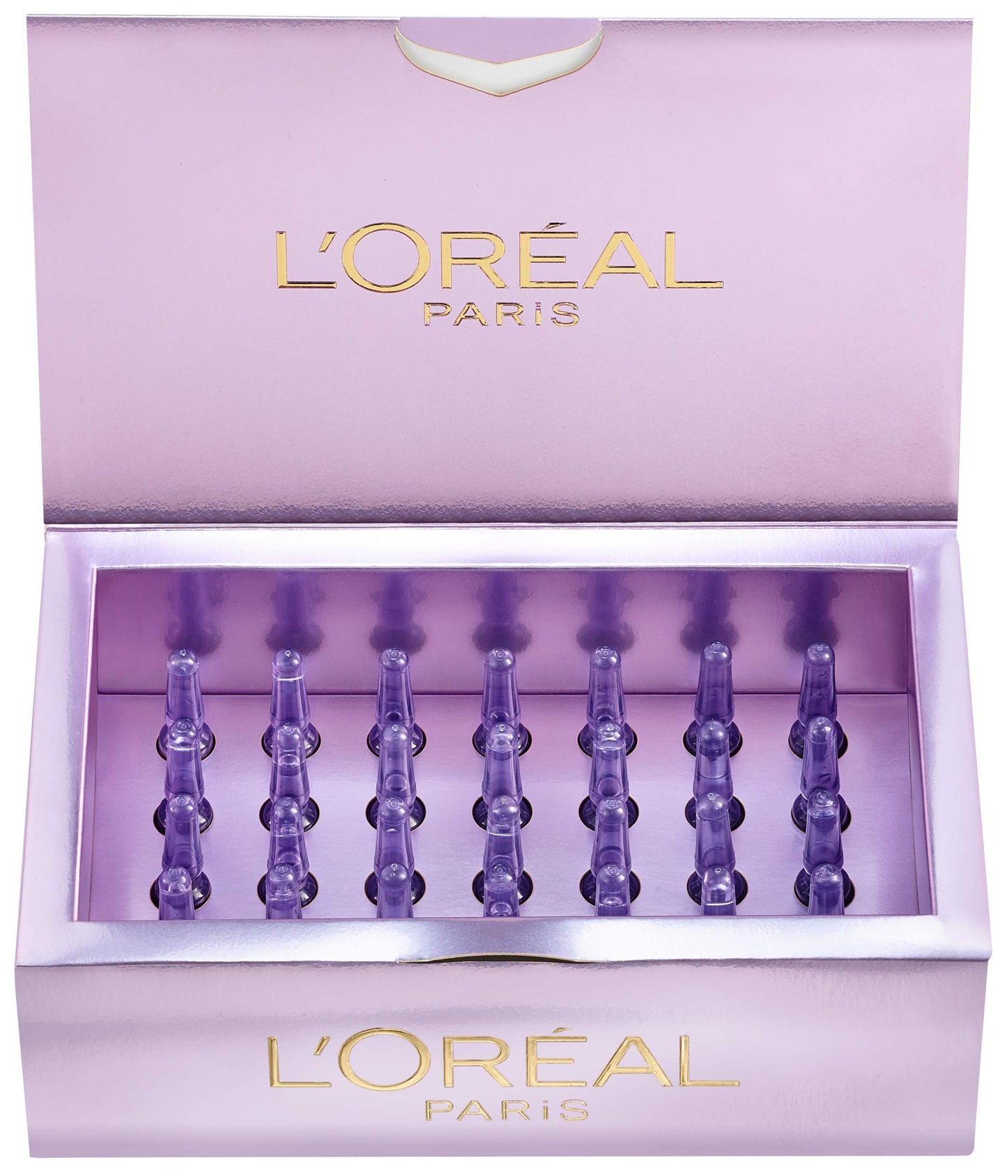 L'Oréal Paris Hyaluronic Ampoules, Revitalift Filler, Anti-Ageing Face Care, 7-Day Treatment, with Hyaluronic Acid, 7 x 1.3 ml