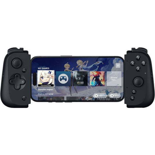 Razer Kishi V2 - for Android Mobile Gaming Controller (Universal Fit with Extendable Bridge, Streaming PC, Console Games, Ergonomic Design, Powered by the Nexus App)