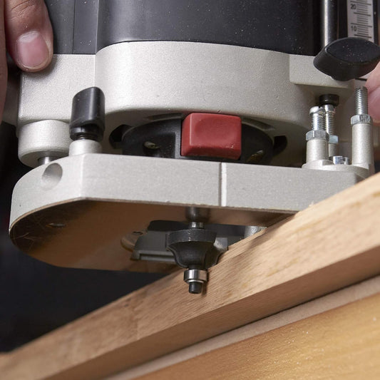 Trend SET/SS8X1/4TC 12-Piece Starter Router Cutter Set, Black/White