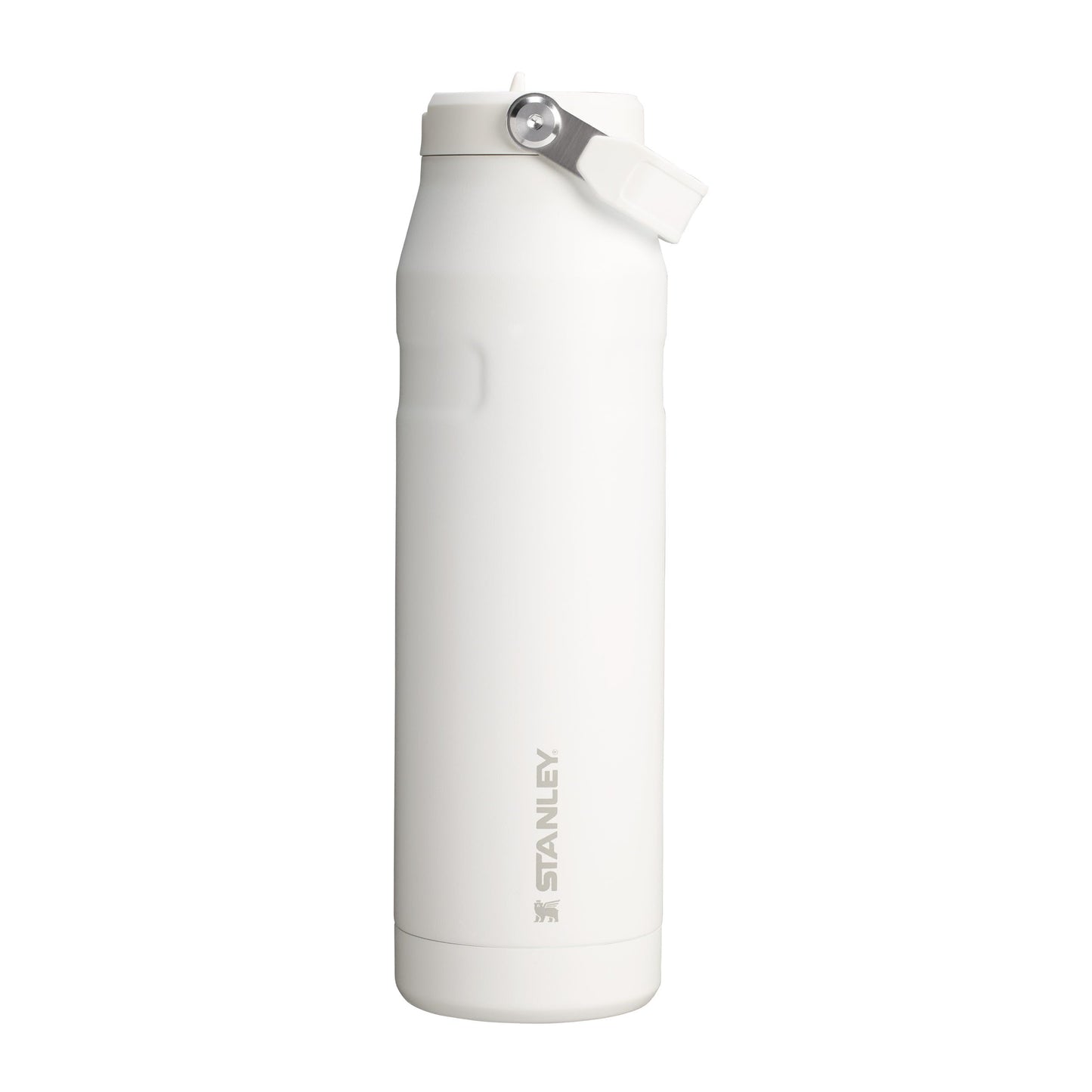 Stanley IceFlow Flip Straw 2.0 Sports Water Bottle with Straw - 15 Hours Cold - 3 Days Iced - Stainless Steel - BPA Free - Leak Resistant - Fits in Cup Holder - Dishwasher Safe