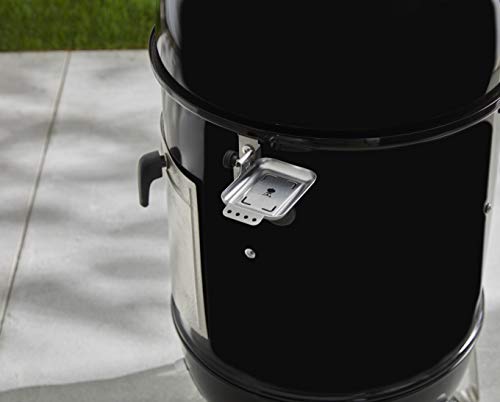 Weber Connect Smart Grilling Hub Thermometer 6-teiliges Montageset - Offizielle Halterung für den Weber Connect, passend für alle Kettle, Smoker, Spirit, Genesis und Summit Modelle - Silber (3255)