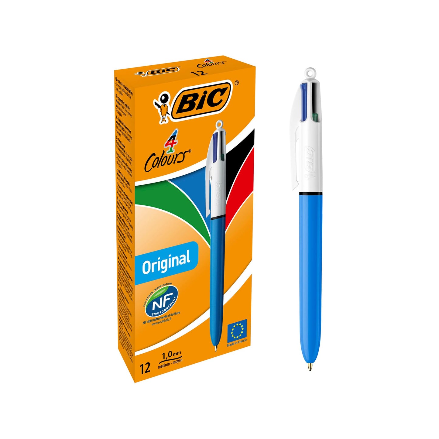 Bic 4 Colours Ballpoint Pens