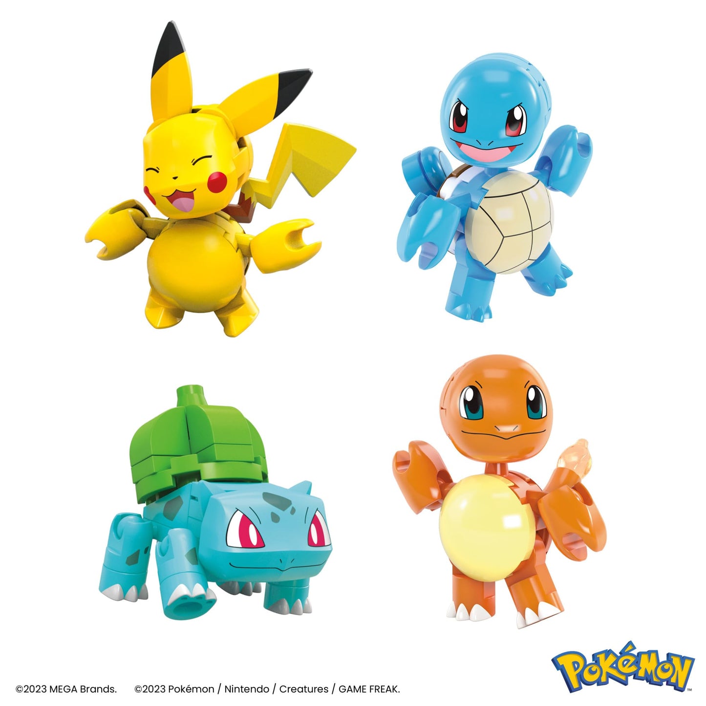 MEGA Pokemon Building Toys Set Fire-Type Trainer Team