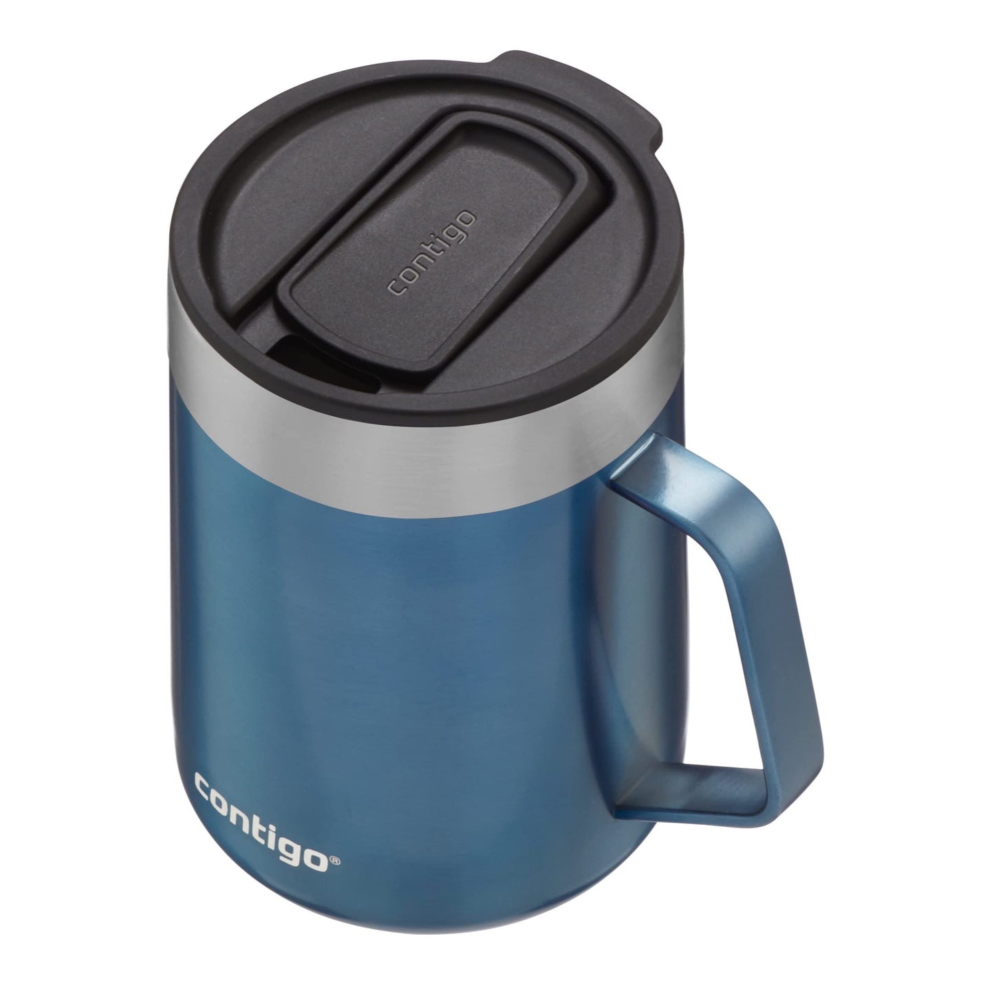 Contigo Streeterville Desk Mug Insulated Coffee Thermal Mug with Stainless Steel Handle