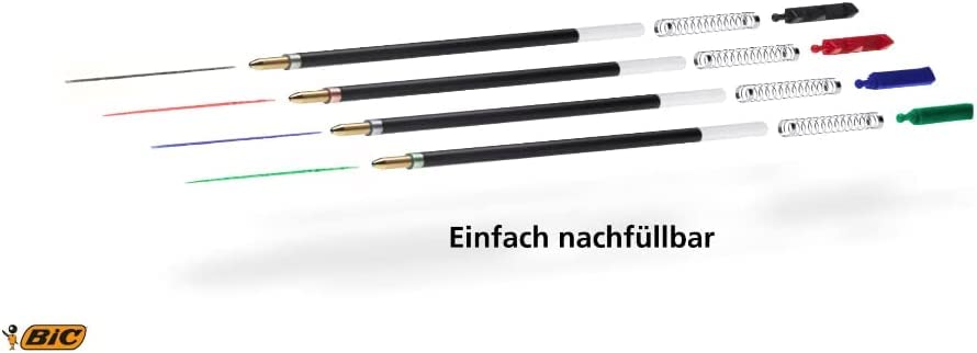 Bic 4 Colours Ballpoint Pens