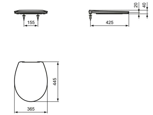 Armitage Shanks E131601 Sandringham