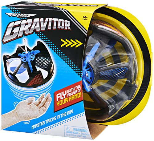 Air Hogs Gravitor with Trick Stick, USB Rechargeable Flying Toys, Drones for Kids aged 4 and up