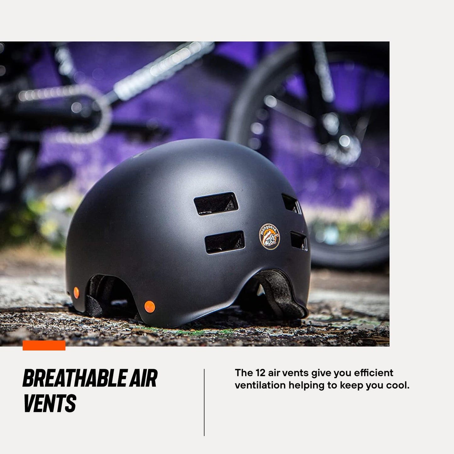 Mongoose Urban Hardshell Youth/Adult Helmet for Scooter, BMX, Cycling and Skateboarding