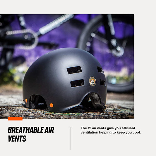 Mongoose Urban Hardshell Youth/Adult Helmet for Scooter, BMX, Cycling and Skateboarding