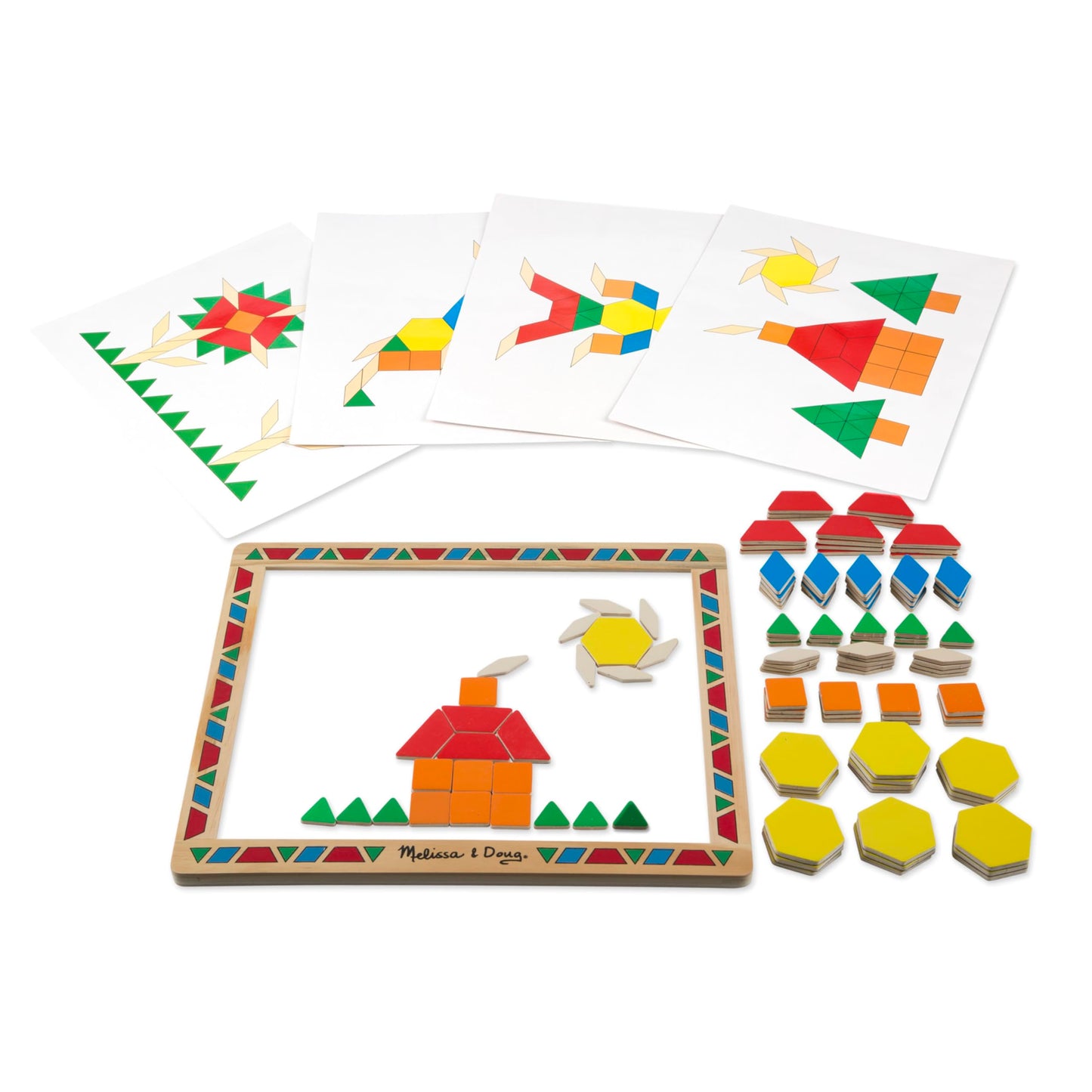 Melissa & Doug magnetisches Musterblockset