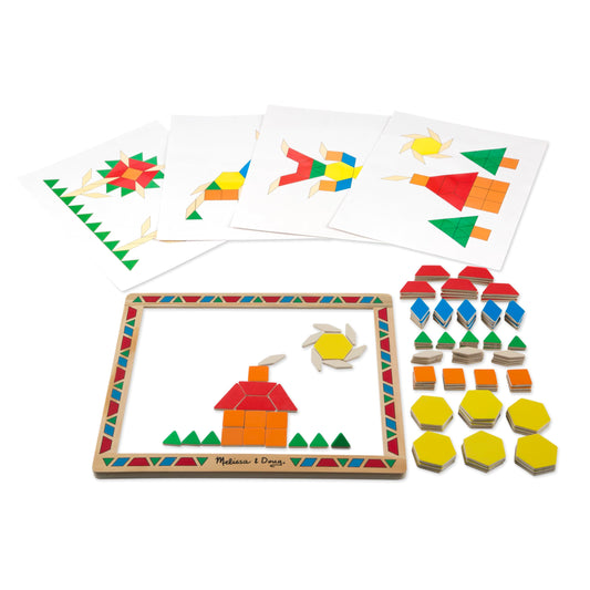 Melissa & Doug magnetisches Musterblockset