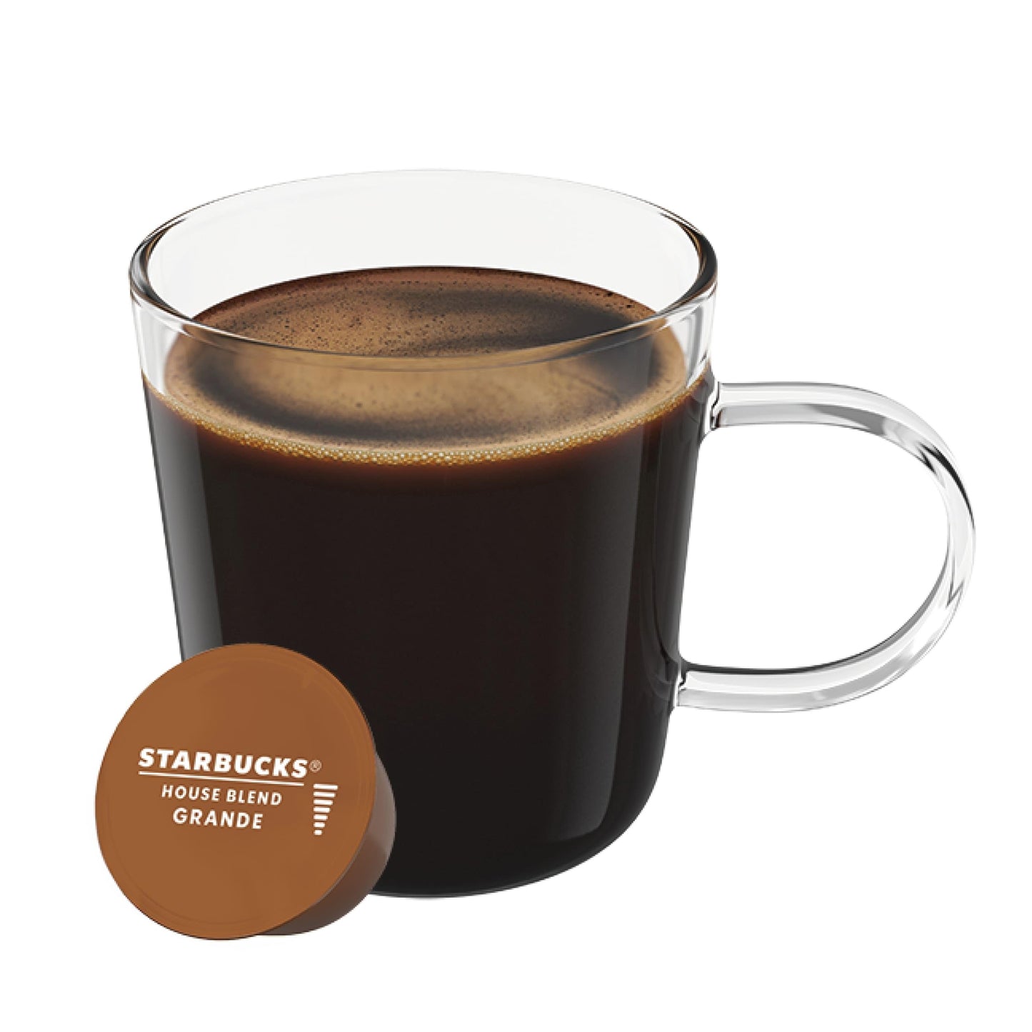 STARBUCKS Americano House Blend Medium Roast Coffee Pods by NESCAFÉ Dolce Gusto - 72 Coffee Americano Pods (6 packs)
