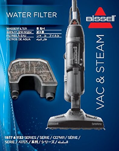 BISSELL Vac & Steam Mop Pads | Replacement Mop Pad For BISSELL Vac & Steam | 1 Delicate Pad, 1 Scrubbing Pad | 1252