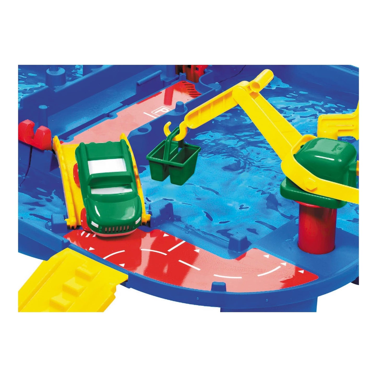 Aquaplay 8700001516 Waterway Set "Lock Box" 25 Pieces