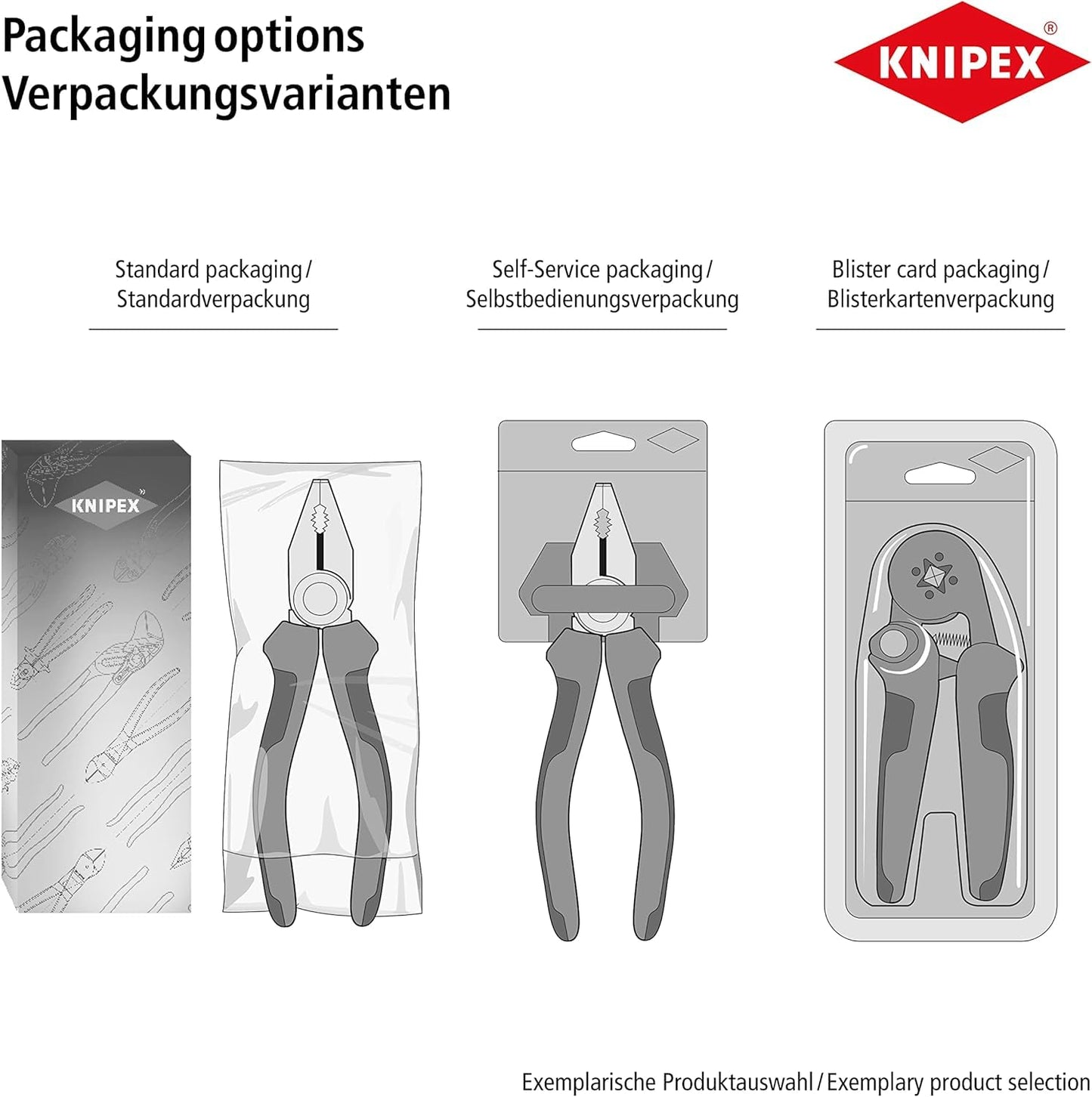KNIPEX Combination Pliers (160 mm) 03 01 160