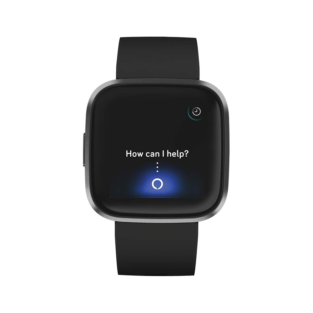 Fitbit Versa 2 Health & Fitness Smartwatch with Voice Control, Sleep Score & Music