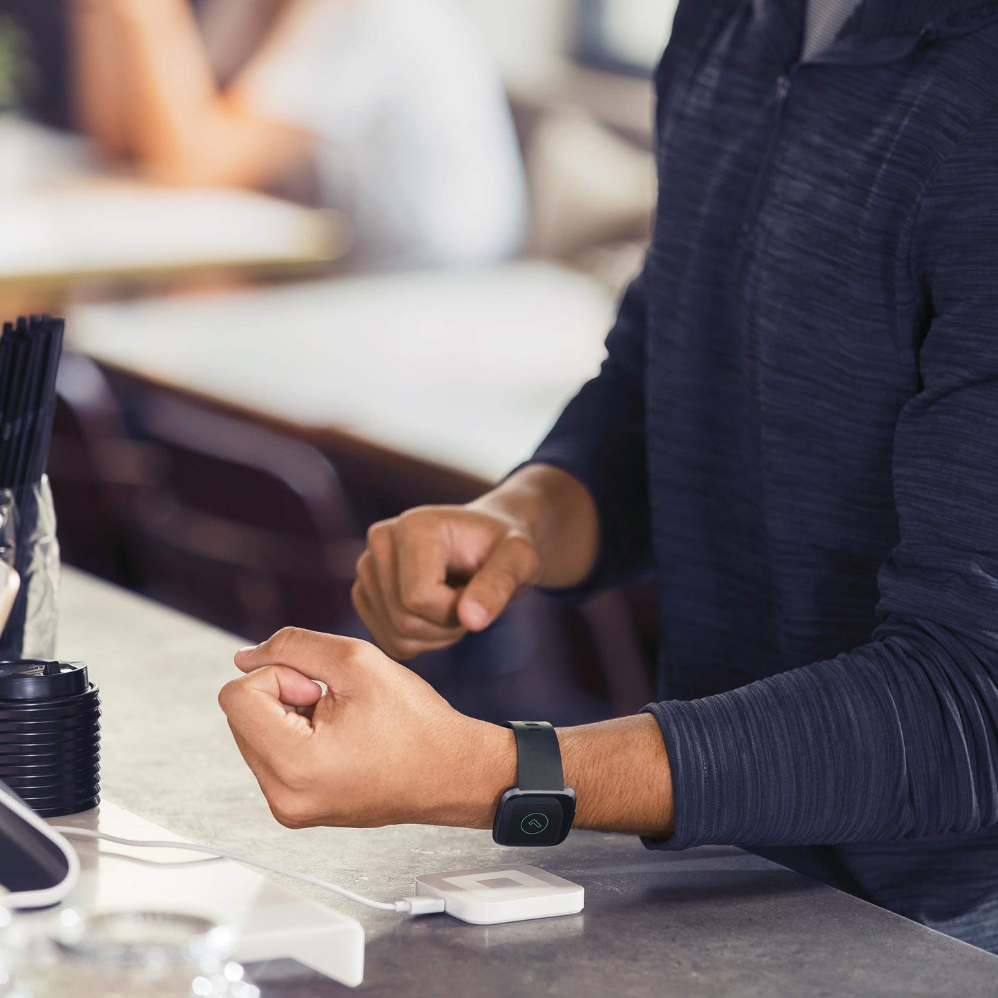 Fitbit Versa 2 Health & Fitness Smartwatch with Voice Control, Sleep Score & Music